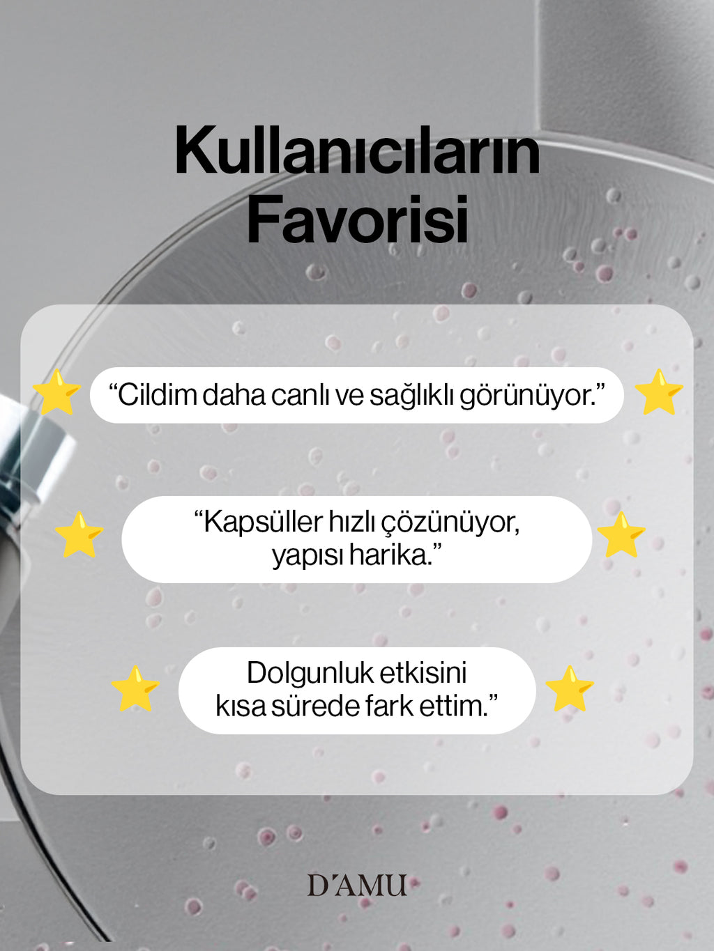 D’amu Vita5X PDRN Capsule Serum – Onarıcı, Sıkılaştırıcı ve Işıltı Veren Yüz Serumu