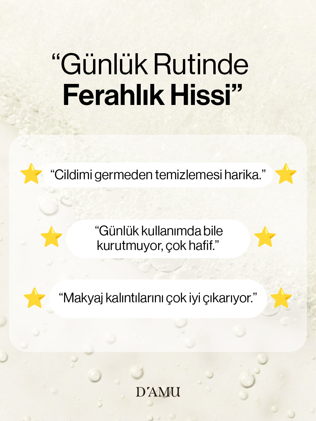 D’amu Vita5X Biolacto Low pH Oil-to-Foam Cleanser – Yağdan Köpüğe Dönüşen Nazik Yüz Temizleyici