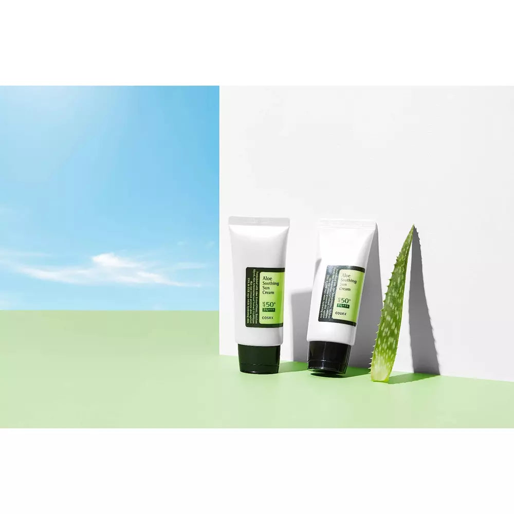 COSRX - Aloe Soothing Sun Cream SPF50+/PA+++ | Güneş Koruyucu ve Nemlendirici Krem