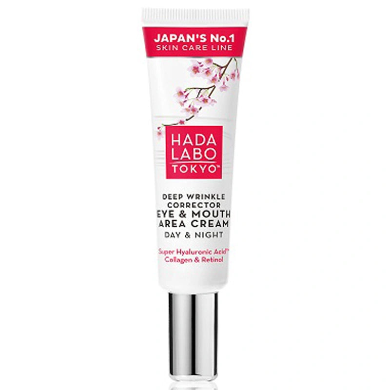 HADA LABO TOKYO Göz ve Ağız Çevresi Kırışıklık Karşıtı Krem 15 ml