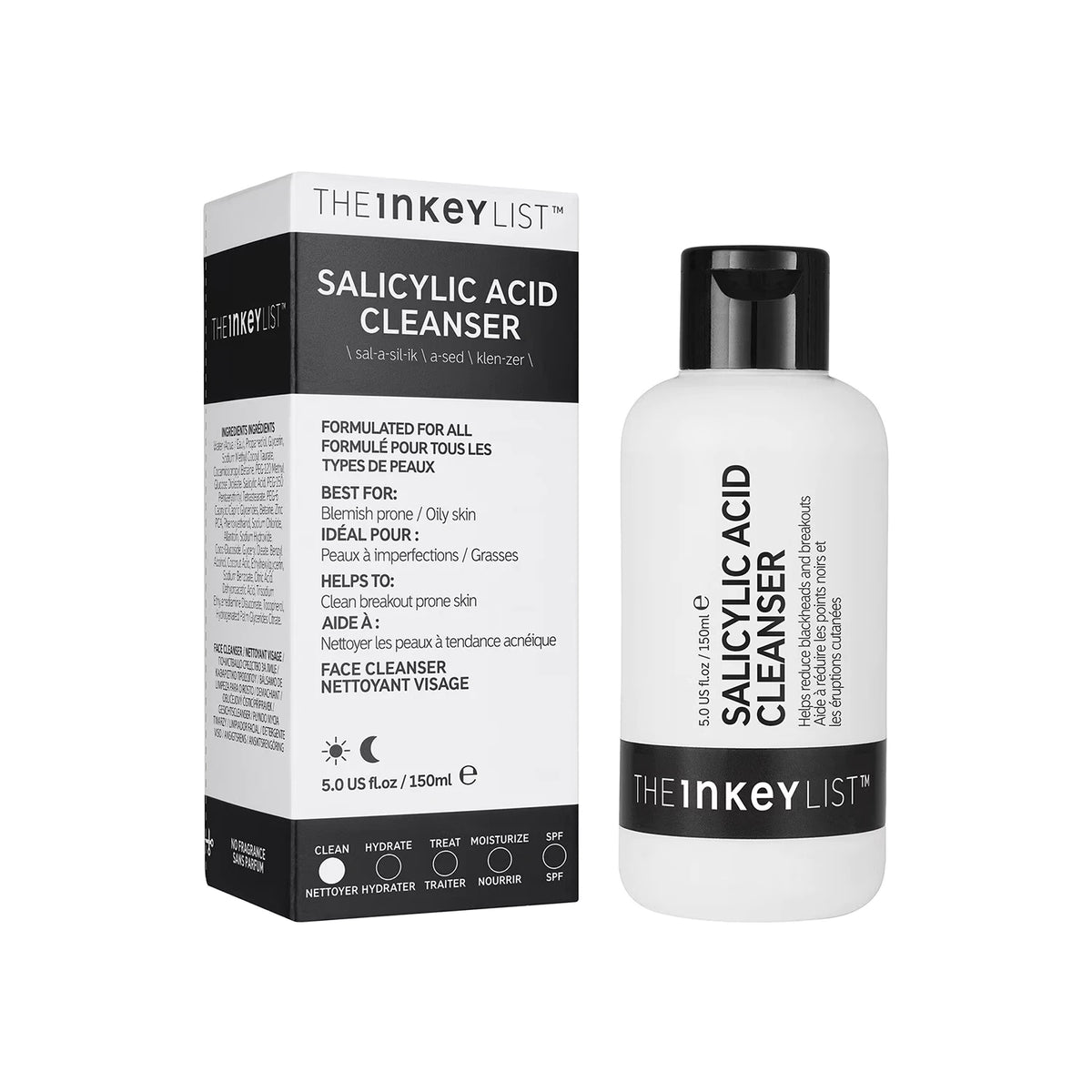 The Inkey List Salisilik Asit Temizleyici